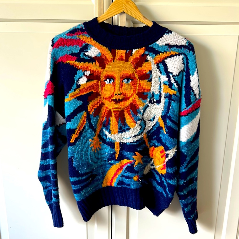 Sunsburst sweater